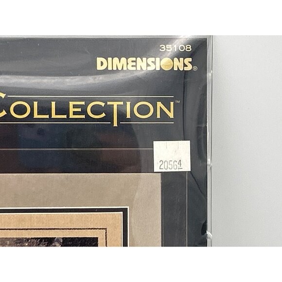 Dimensions Gold Collection "White Lightning" Tiger Cross Stitch Kit 15" x 12" Jo - Picture 4 of 5